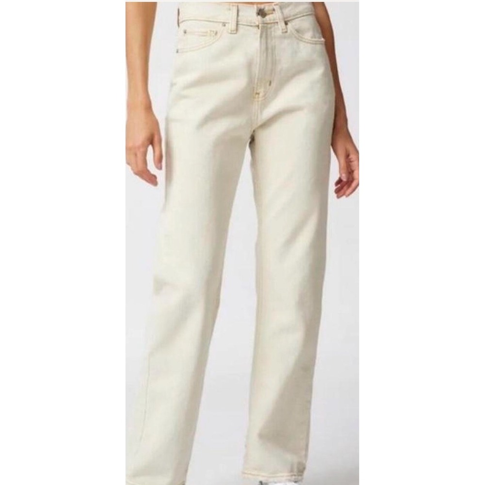 BDG Jeans Cowgirl Jean Beige Size 26 Straight Leg Denim Pants‎